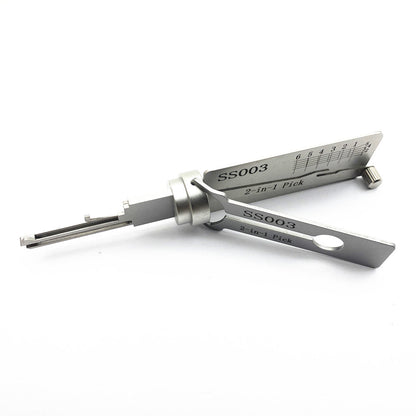 Lishi Style SS003 2-in-1 ISEO / S-Groove Lock Pick & Decoder