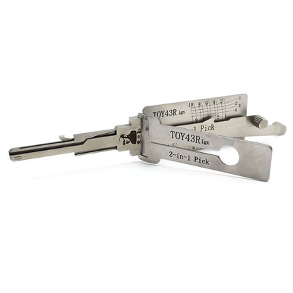 Lishi TOY43R Ign 2 in 1 Decoder and Pick for Subaru/GMC/Chevy