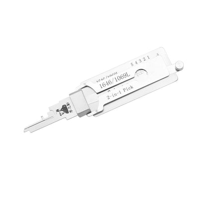 Lishi 1646 2 in 1 Pick & Decoder for National CompX Mailbox Locks C9200 / C8700 / 1646 / 1069L