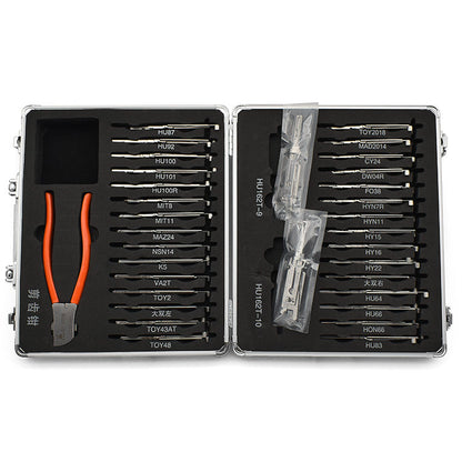 Lishi 32 Pieces Full Set (100% Genuine Lishi Pick Set with FREE Storage Case)