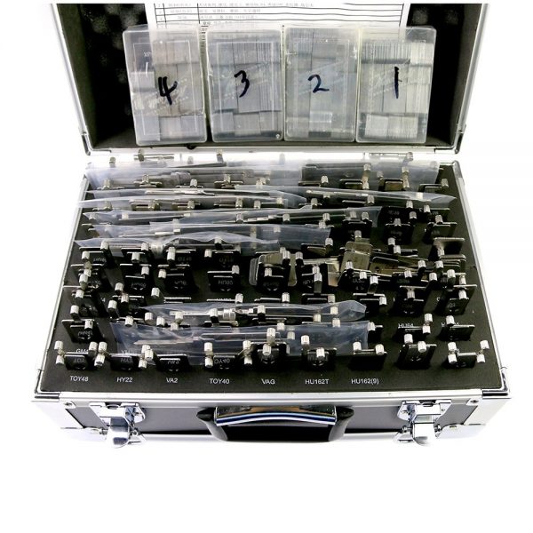 Lishi 2-in-1 Decoder and Pick 102 Pieces Full Set w/ Storage Case