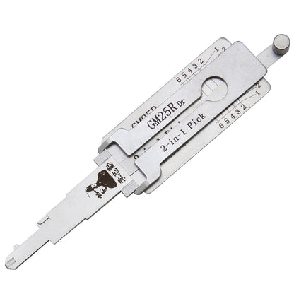 Lishi GM25R 2 in 1 Decoder and Pick for Kenworth, Briggs & Stratton Trucks