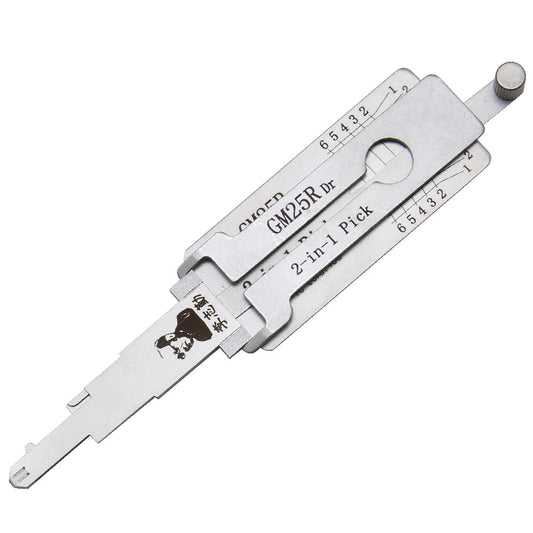 Lishi GM25R 2 in 1 Decoder and Pick for Kenworth, Briggs & Stratton Trucks