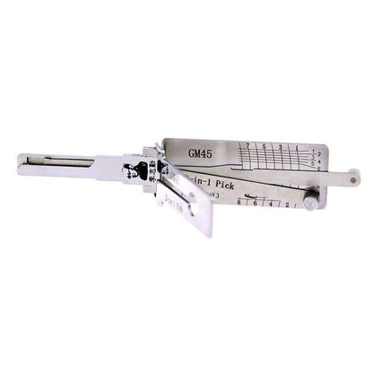 Original Lishi GM45 Lock Pick 2 in 1 Decoder and Pick