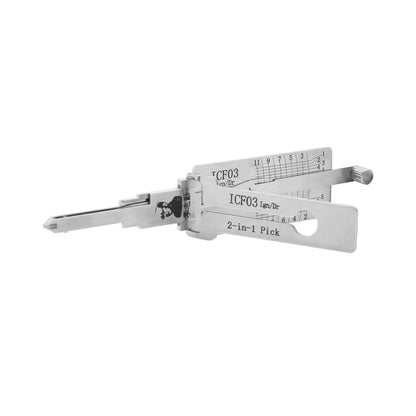 Lishi ICF03 2 in 1 Decoder and Pick for Ford