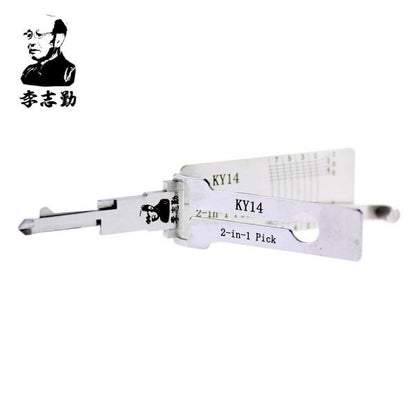 Lishi KY14 2 in 1 Decoder and Pick for KIA