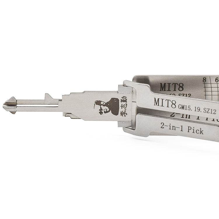 Lishi MIT8(GM15/GM19/SZ12) 2 in 1 Decoder and Pick