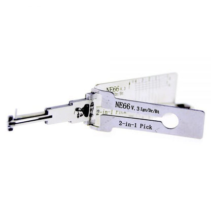 Lishi NE66 2 in 1 Decoder and Pick for VOLVO