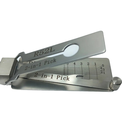 Lishi R52L (Lengthened) 2 in 1 Pick & Decoder for Long Philip Brand of Locks
