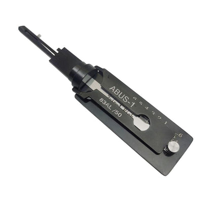 Lishi Style Abus-1 2 in 1 Pick & Decoder for Abus 6-Pin Keyway