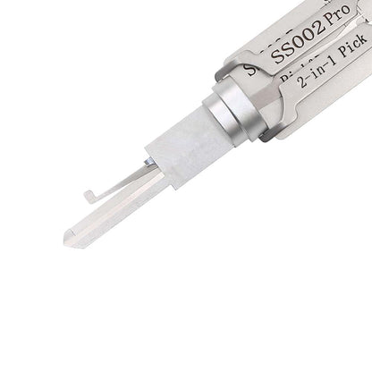 Lishi Style SS002 Pro 2 in 1 Lock Pick Tool and Decoder for S-Groove Door Lock