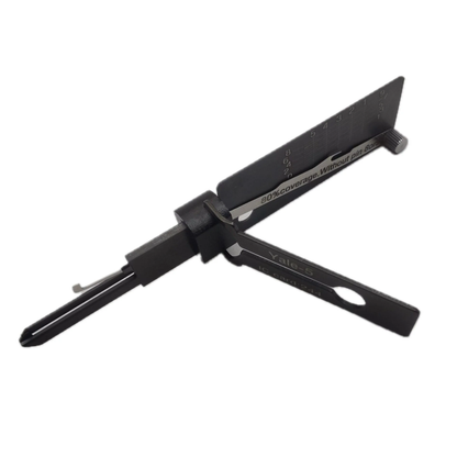 Lishi Style Yale-5 Lock Pick 2-in-1 Pick & Decoder for YALE 5-Pin Rim Cylinder