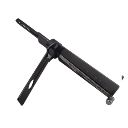 Lishi Style Yale-6B Lock Pick 2-in-1 Pick & Decoder for YALE 6-Pin Euro Lock Cylinder