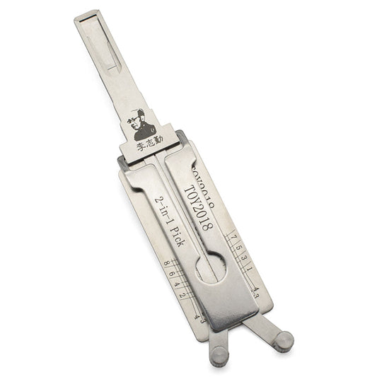 Lishi TOY2018 2 in 1 Decoder and Pick for Toyota 2018 Keyway
