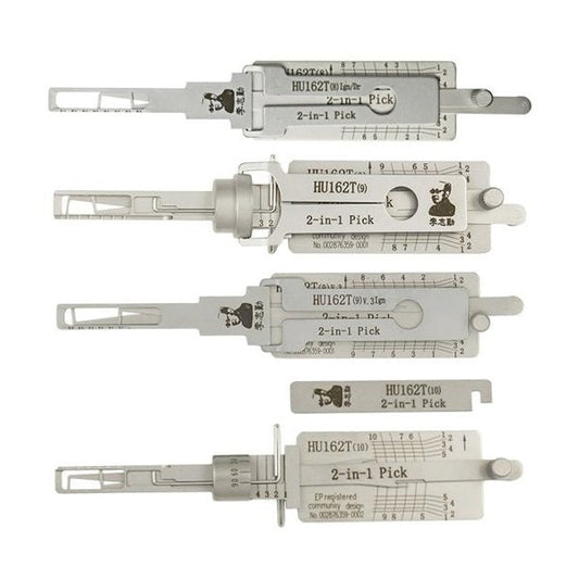Lishi VAG2015+ Bundle Includes 4x HU162T Automotive Lock Pick for All 2015+ VAG Vehicles