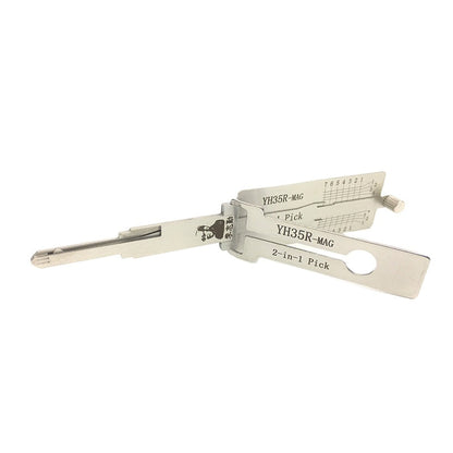 Lishi YH35R-MAG Extended Length 2 in 1 Decoder and Pick with Magnetic Gate