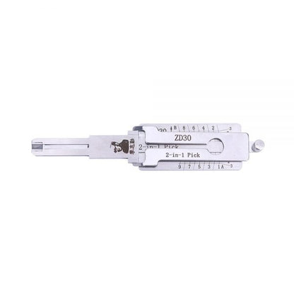 Lishi ZD30 2 in 1 Decoder and Pick for Aprilia, KTM, Ducati & Moto Guzzi Motorbikes