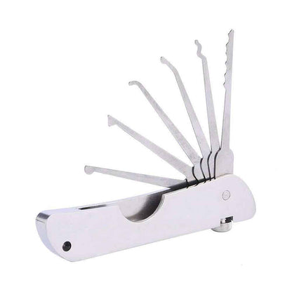 Locksmith Jackknife Folding Lock Picking Kit