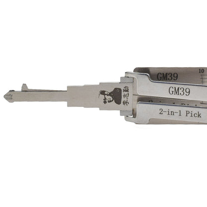 Original Lishi GM39 Lock Pick 2 in 1 Decoder and Pick