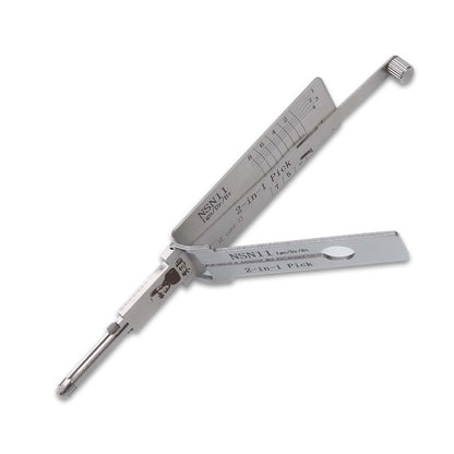 Original Lishi NSN11 Lock Pick 2 in 1 Decoder and Pick