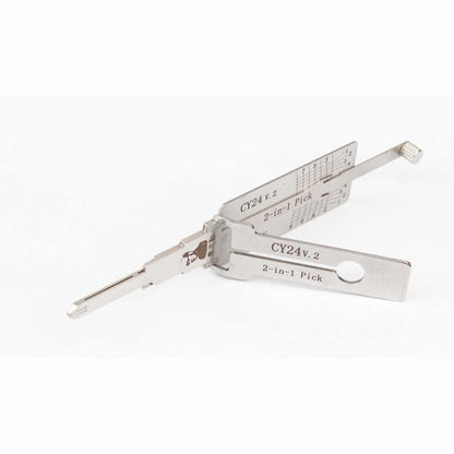 Original Automotive Lishi CY24 Lock Pick 2-in-1 Pick & Decoder - Chrysler