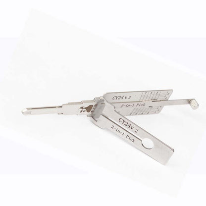 Original Automotive Lishi CY24 Lock Pick 2-in-1 Pick & Decoder - Chrysler