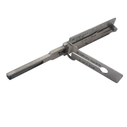 Original Automotive Lishi HU100(10) Lock Pick 2 in 1 Decoder and Pick