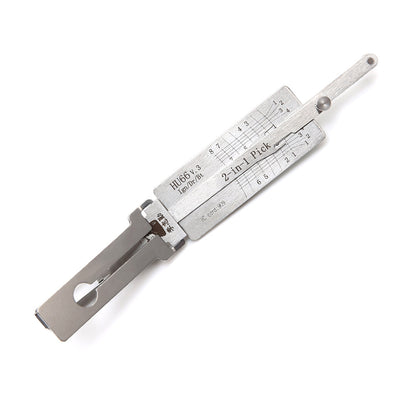 Original Lishi HU66 Lock Pick and Decoder for VW/Audi/Ford/Seat/Porsche/Skoda