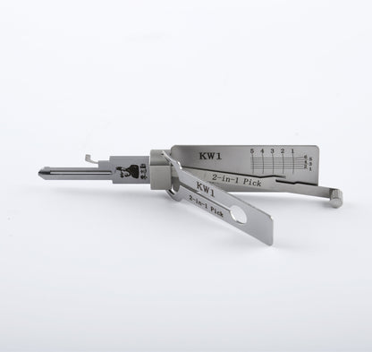 Original Lishi KW1 Lock Pick 2-in-1 Pick for 5-Pin Kwikset Keyway