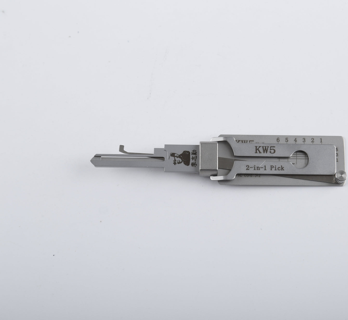 Original Lishi KW5 Lock Pick 2-in-1 Pick for 6-Pin Kwikset Keyway