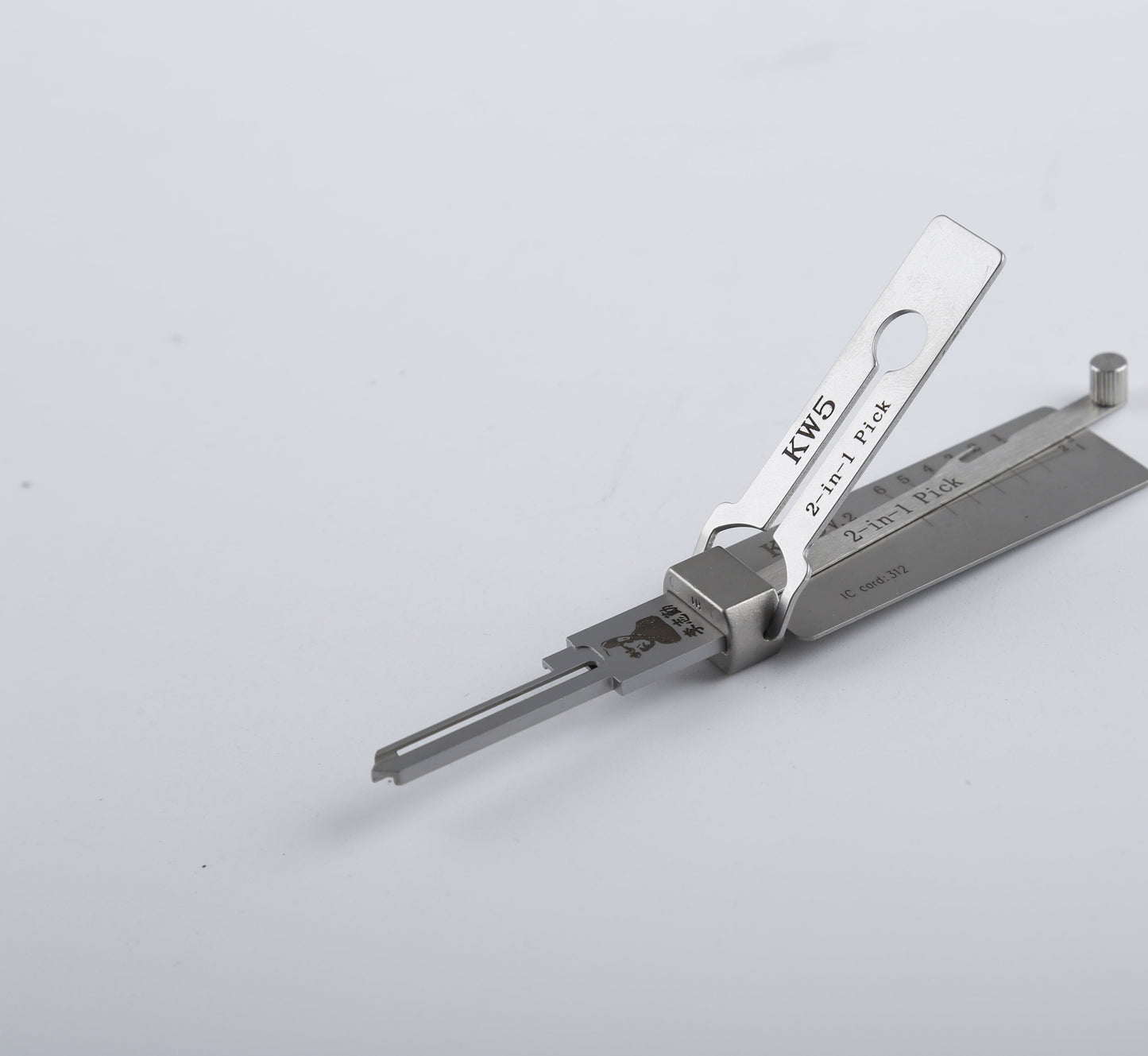 Original Lishi KW5 Lock Pick 2-in-1 Pick for 6-Pin Kwikset Keyway