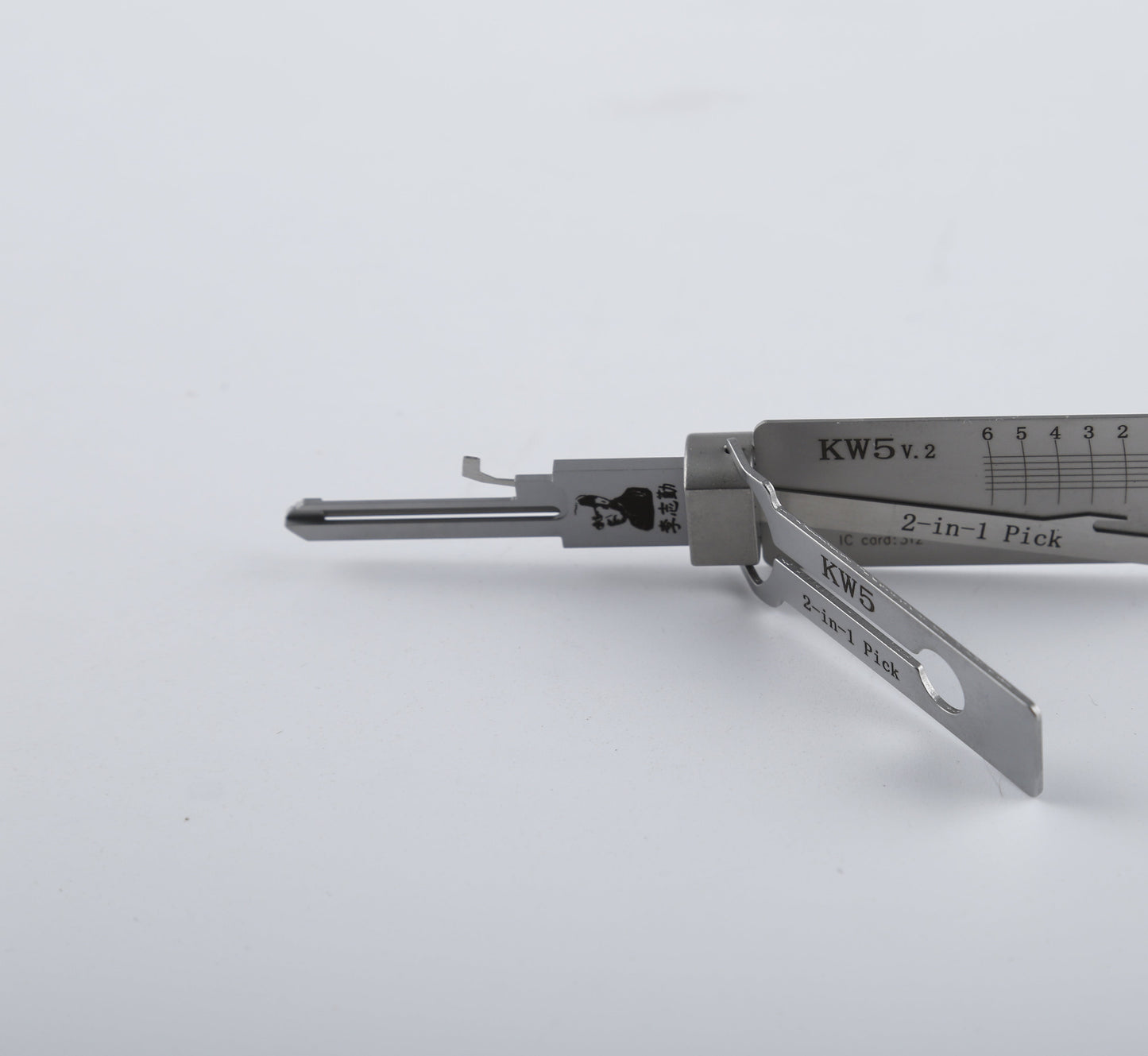 Original Lishi KW5 Lock Pick 2-in-1 Pick for 6-Pin Kwikset Keyway