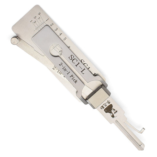 Original Lishi SC1-L Lock Pick for 5 Pin Schlage Keyway