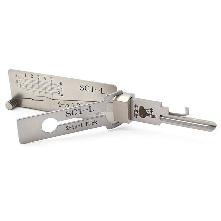 Original Lishi SC1-L Lock Pick for 5 Pin Schlage Keyway