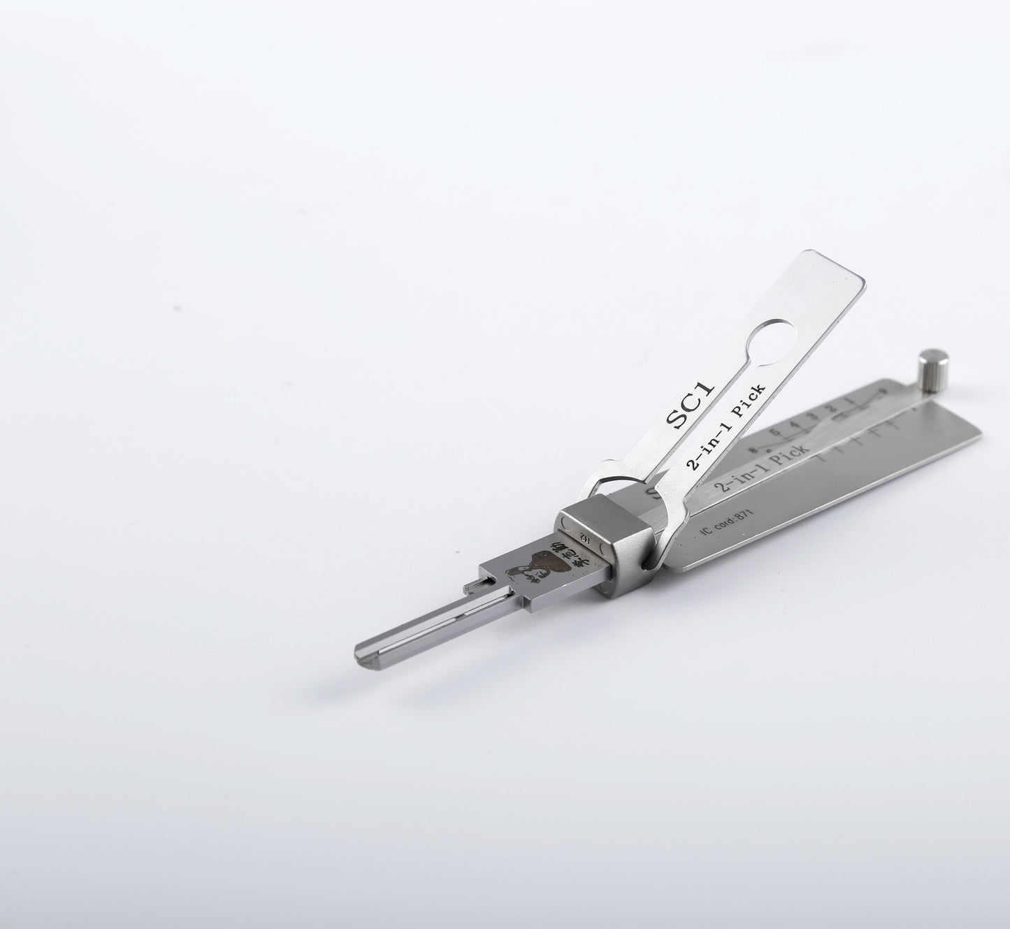 Original Lishi SC1 Lock Pick 2 in 1 Pick for 5-Pin Schlage Keyway