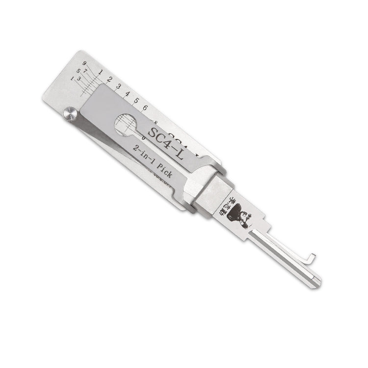 Original Lishi SC4-L Lock Pick & Decoder for 6-Pin Schlage Keyway