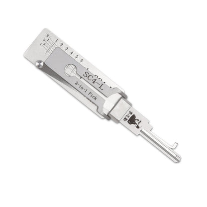 Original Lishi SC4-L Lock Pick & Decoder for 6-Pin Schlage Keyway