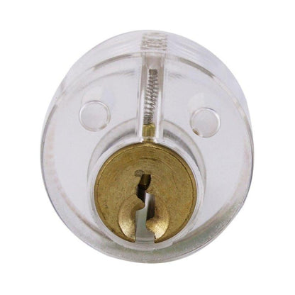 5 Pin Transparent Rim Cylinder Practice Lock