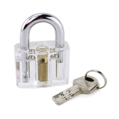 Disc Detainer Clear Practice Lock