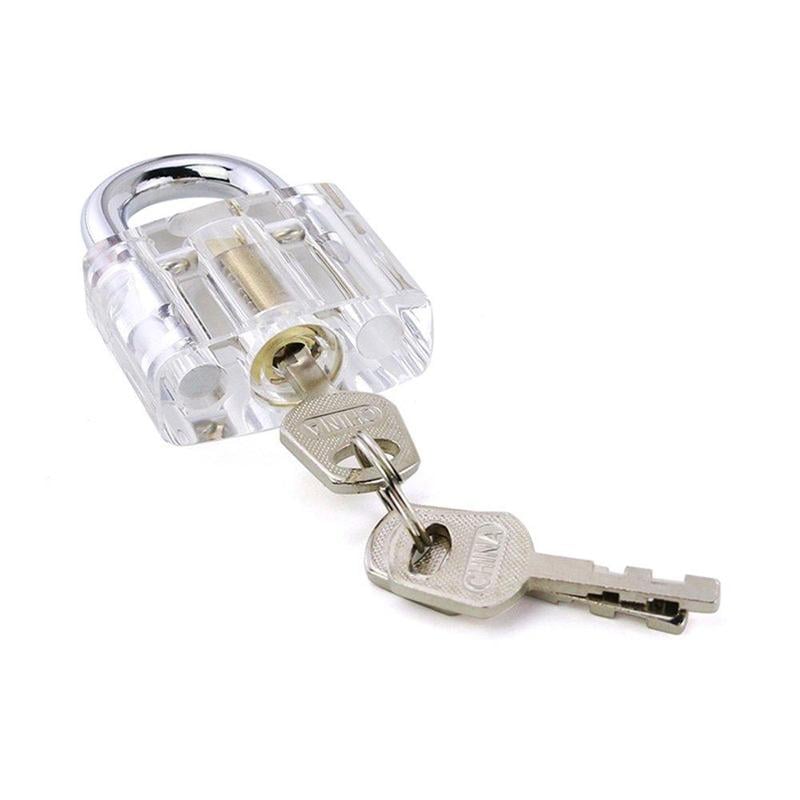 Disc Detainer Clear Practice Lock