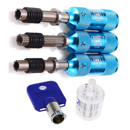 7 Pin Adjustable Tubular Lock Picks Set 7.0MM 7.5MM 7.8MM