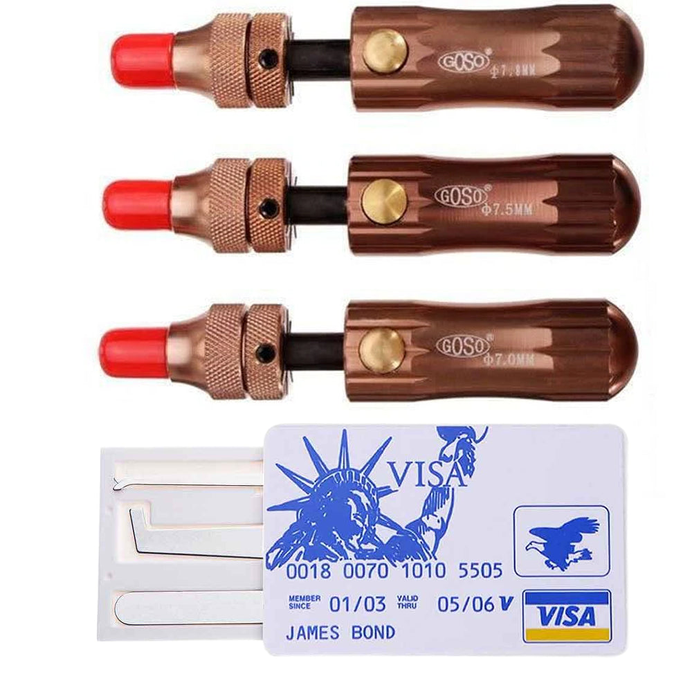 7 Pin Tubular Lock Pick 7.0mm 7.5mm 7.8mm