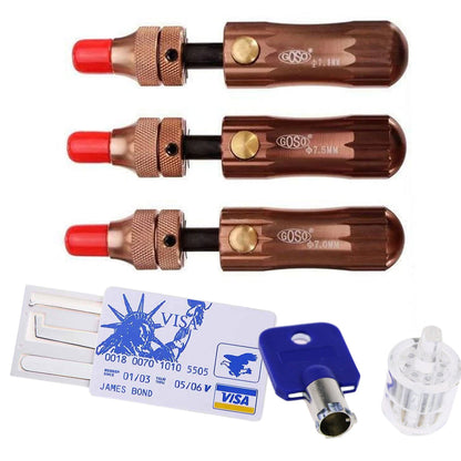 7 Pin Tubular Lock Pick 7.0mm 7.5mm 7.8mm