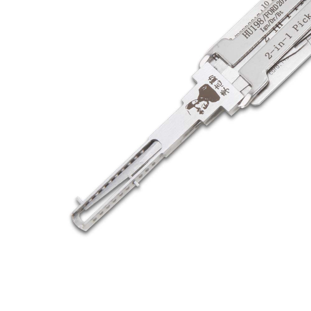 Lishi Ford 2017 HU198 2 in 1 Decoder and Pick for Ford