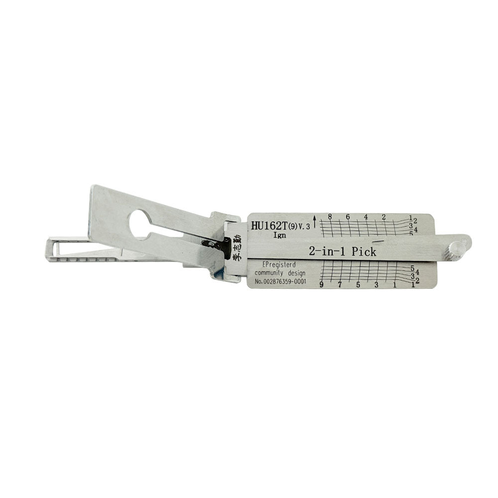 Lishi HU162T(9) Ign 2 in 1 Decoder and Pick for VW & Audi